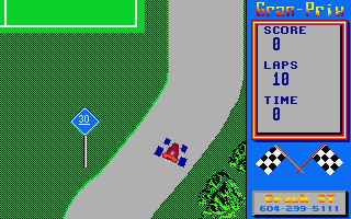 Gran Prix atari screenshot