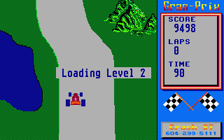 Gran Prix atari screenshot