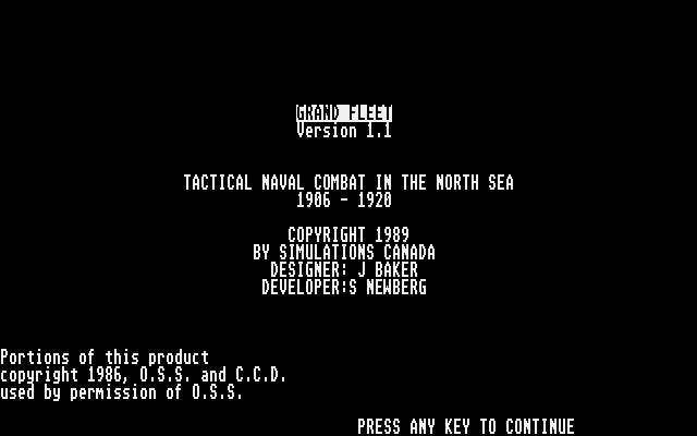 Grand Fleet - Tactical Naval Combat in the North Sea 1906-1920 — screenshot 1