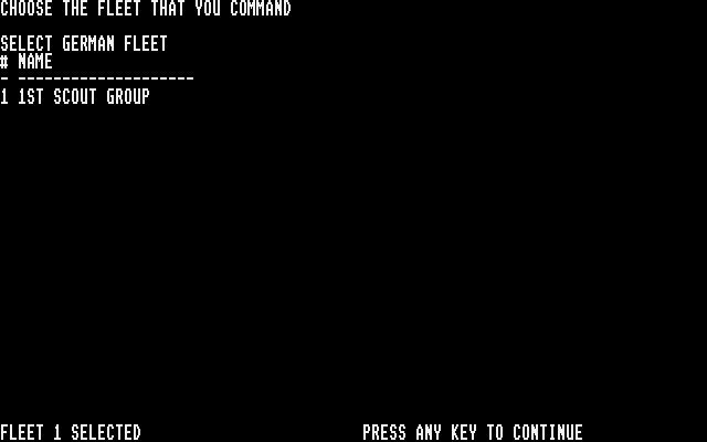 Grand Fleet - Tactical Naval Combat in the North Sea 1906-1920 atari screenshot