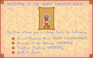 Grand Monster Slam atari screenshot