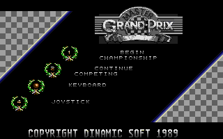 Grand Prix Master atari screenshot