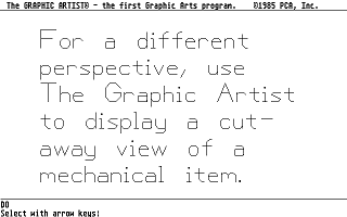 Graphic Artist (The) atari screenshot