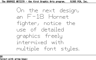 Graphic Artist (The) atari screenshot