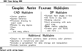 Graphic Artist (The) atari screenshot