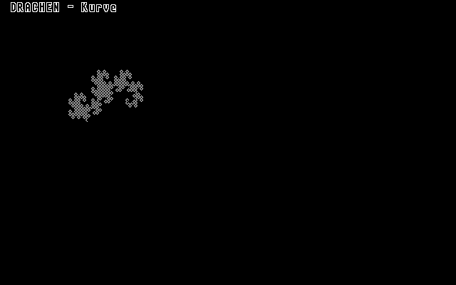 Graphik-Demonstrationsprogramm atari screenshot