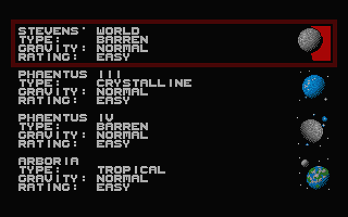 Grav II atari screenshot