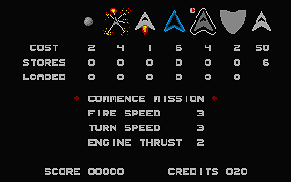Grav II atari screenshot