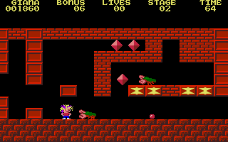 Great Giana Sisters STe (The) atari screenshot