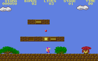 Great Giana Sisters STe (The) atari screenshot