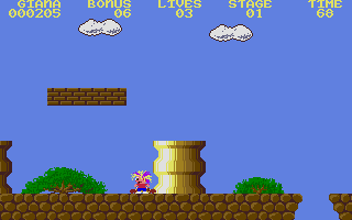 Great Giana Sisters STe (The) atari screenshot