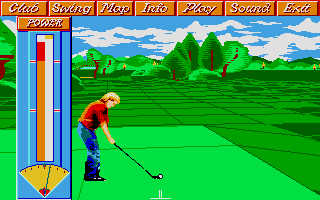 Greg Norman's Ultimate Golf atari screenshot