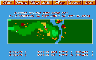 Greg Norman's Ultimate Golf atari screenshot