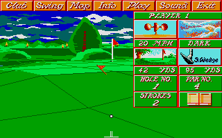 Greg Norman's Ultimate Golf atari screenshot