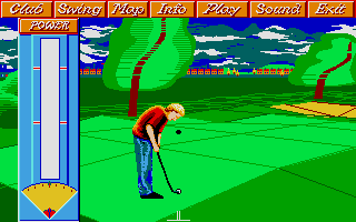 Greg Norman's Ultimate Golf atari screenshot