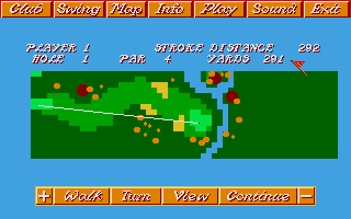 Greg Norman's Ultimate Golf atari screenshot