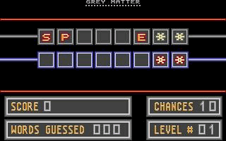 Grey Matter atari screenshot
