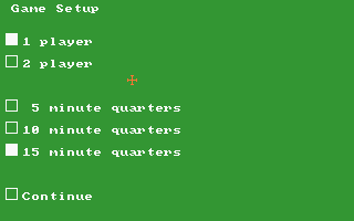 Gridiron! atari screenshot