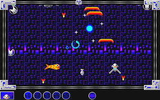Gridrunner atari screenshot