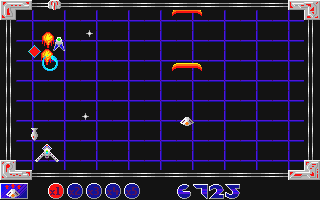 Super Gridrunner atari screenshot