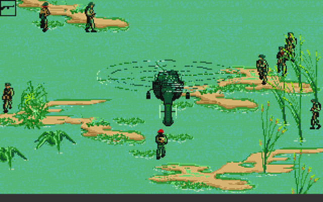 Guerriers (Les) atari screenshot