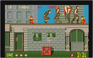 Guerriers Ninja (Les) atari screenshot