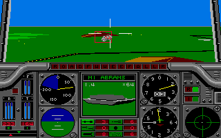 Gunship atari screenshot