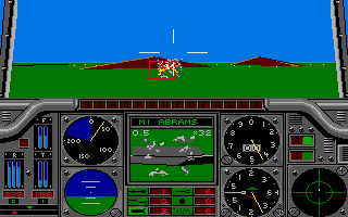 Gunship atari screenshot