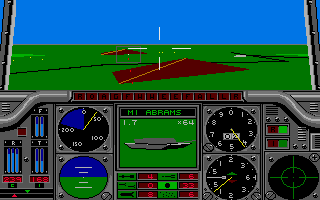 Gunship atari screenshot