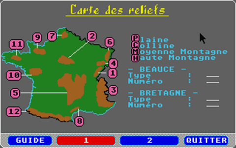 Géographie - Primaire atari screenshot