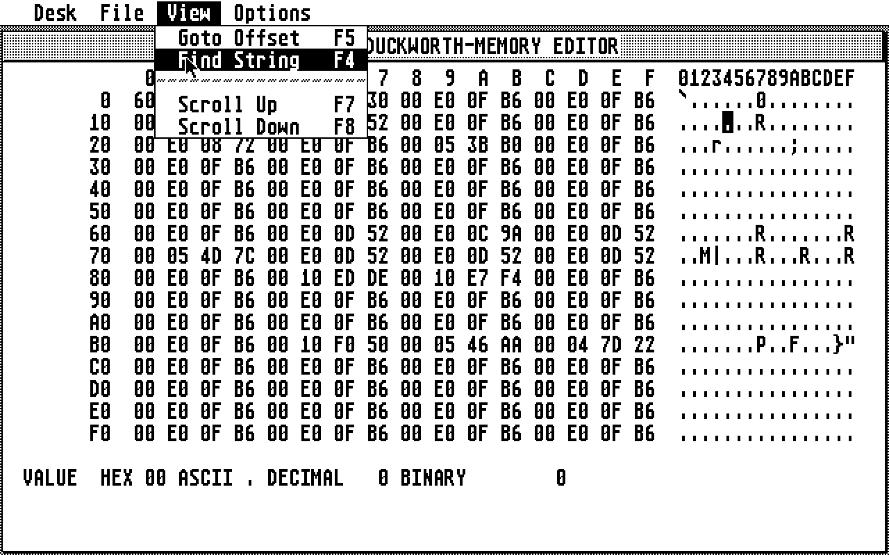 H & D Toolbox atari screenshot