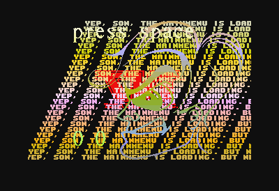Hackabonds Demo atari screenshot