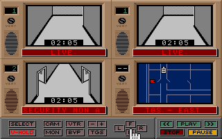 Hacker II - The Doomsday Papers atari screenshot