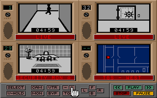 Hacker II - The Doomsday Papers atari screenshot