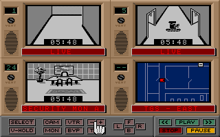 Hacker II - The Doomsday Papers atari screenshot