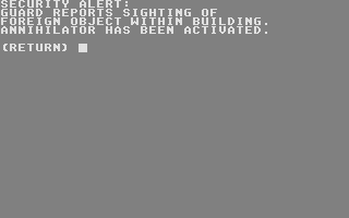 Hacker II - The Doomsday Papers atari screenshot