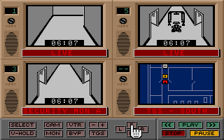 Hacker II - The Doomsday Papers atari screenshot