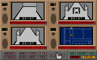 Hacker II - The Doomsday Papers atari screenshot