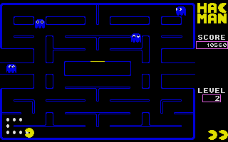 Hacman atari screenshot