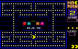 Hacman II atari screenshot