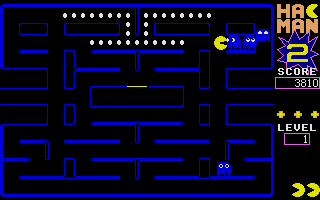 Hacman II atari screenshot