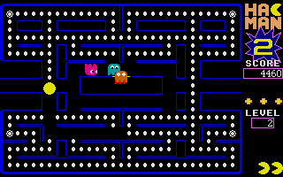 Hacman II atari screenshot