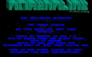 Halloween Demo (The) atari screenshot
