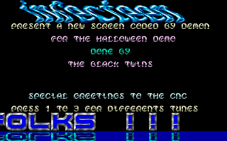 Halloween Demo (The) atari screenshot