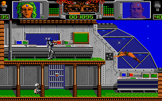 Hammerfist atari screenshot