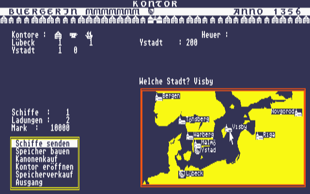 Hanse atari screenshot