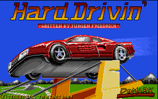 Hard Drivin' — screenshot 1