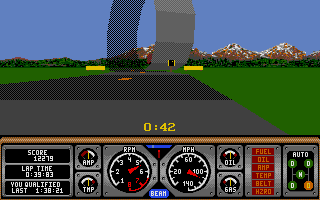 Hard Drivin' II - Drive Harder atari screenshot