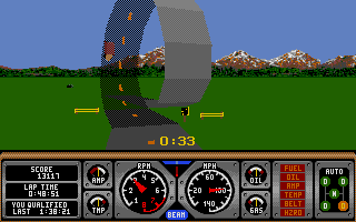 Hard Drivin' II - Drive Harder atari screenshot