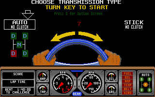 Hard Drivin' II - Drive Harder atari screenshot